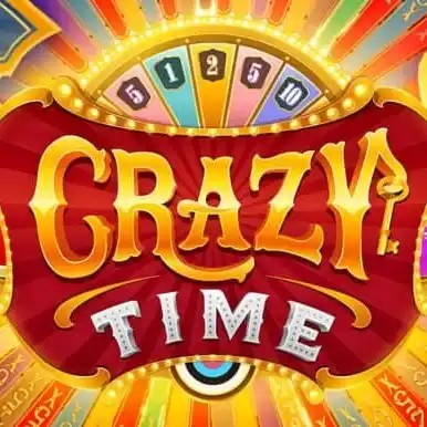 Official Live Dealer logo: Crazy Time by Evolution at Tower Casino
