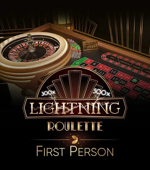 Play the First Person Lightning Roulette slot by Evolution on Tower Casino