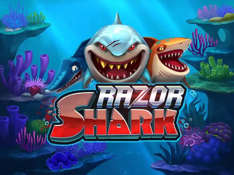 Official Slots logo: Razor Shark by Push Gaming at Tower Casino