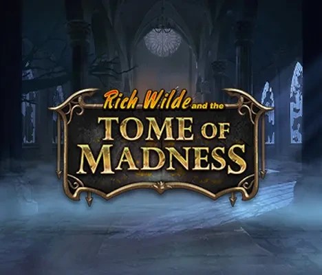 Tome of Madness by Play'n GO, showcased at towercasino.vip – game logo